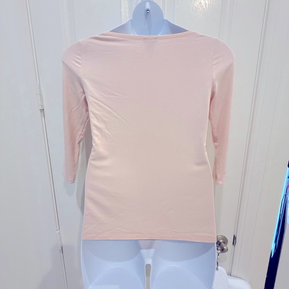 Ann Taylor Women’s Peach Top size Small - Picture 2 of 5